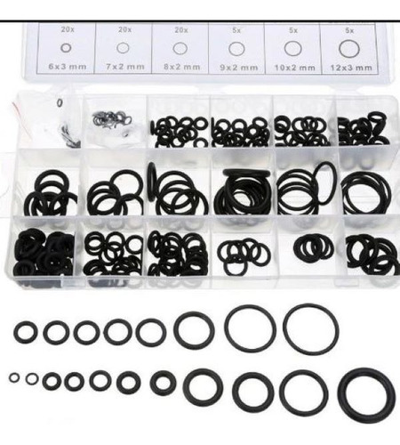 O-ring Milimétrico Pack De 225 Unid. Medidas  Multiuso