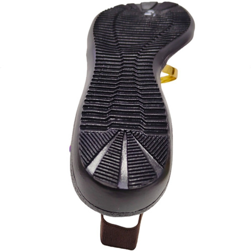 Huarache Dorado Colores Flor Con Resorte Combinable Ligero