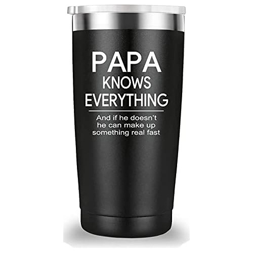 Termo De Viaje  Papá Sabe Todo . Taza De Viaje Diverti...