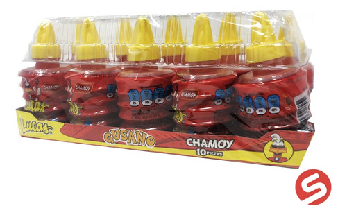 Gusano Chamoy 10pzs