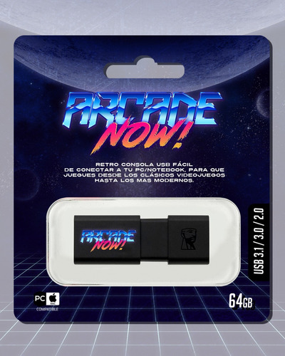 Usb Arcade Now! 64gigas - 10.600 Juegos