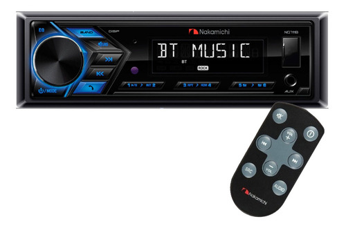 Carro Radio Nakamichi Com Usb + Bluetooth Nq711b E App