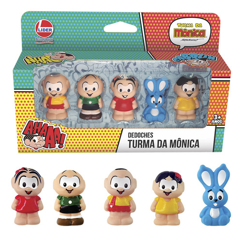 Bonecos Miniaturas Turma Da Mônica Dedoche