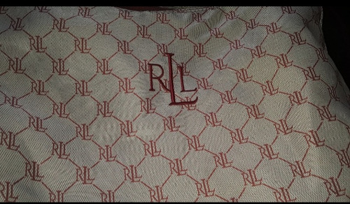 Bolso Ralph Lauren, Color Rojo, Modelo Clásico. (Usado)