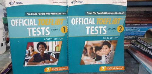 Libro Official Toefl Ibt Test (2tomos) Original 