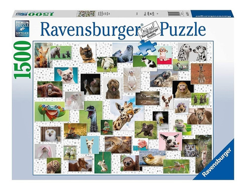 Rompecabezas 1500 Piezas Ravensburger - Funny Animals