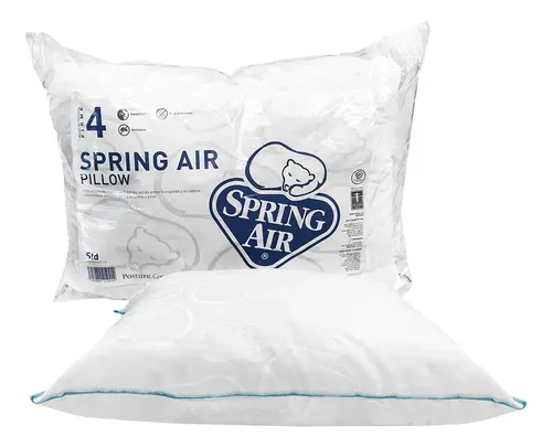 Almohada Spring Air Ortopédica con Confort Semi Firme e Hipoalergénica