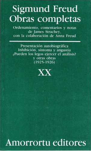 Obras Completas Sigmund Freud Xx