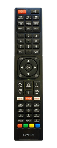 Control Remoto Tv Sankey Smart Tv Led Modelo: Cled-75sdh1