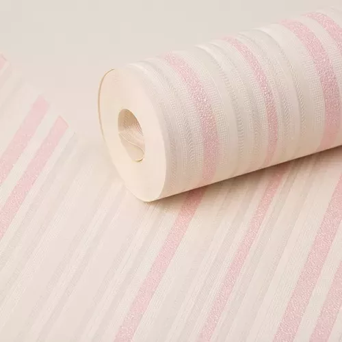 Papel de Parede Infantil Xadrez Rosa Claro - Has#Tag - Rolo com 10 Metros -  Vinílico - Rolo com 10 Metros - Cobre aproximadamente 4,5 m2