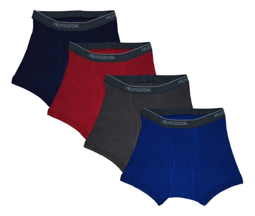 Fruit Of The Loom Boxer Calzones Hombre 4 Piezas Trunks