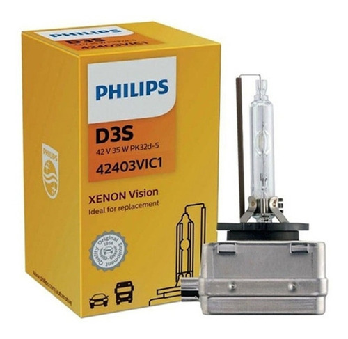 Lampara Philips Xenon D3s 35w 42v Pk32d-5 Audi Ford Mustang