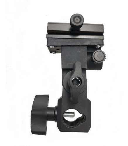 Imagem 3 de 3 de Suporte Adaptador Cabeça P/ Flash Tripé Sombrinha Octabox