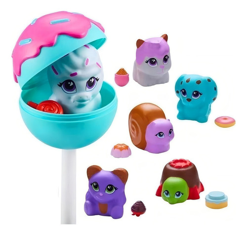 Cakepop Cuties Serie 2 Squishy Animalitos Sopresa Chupetin