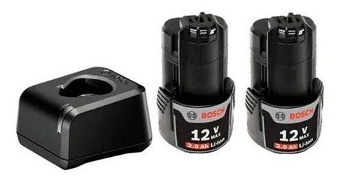 Kit 12v Carregador Gal 12v-20 E 2 Baterias 2.0ah - Bosch