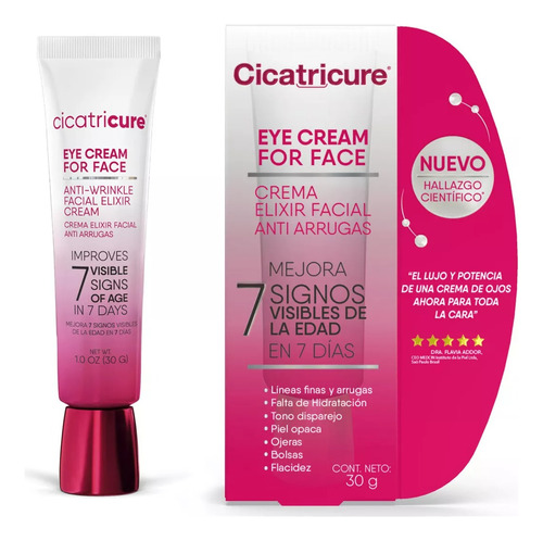 Cicatricure Eye Cream For Face Antiarrugas 30gr Original