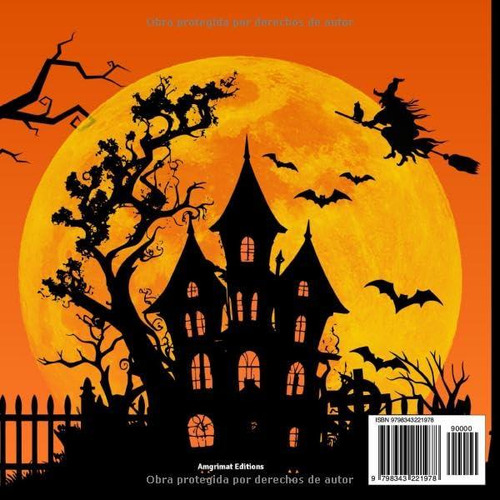 Libro Garabatos Círculos Halloween Libro Para Colorear