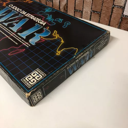 Brinquedos Antigos: Jogo War da Grow anos 80