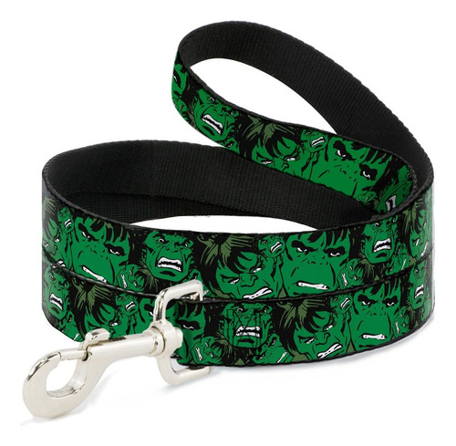 Correa Para Mascotas Con Hebilla - The Hulk Stacked - 4 Pies