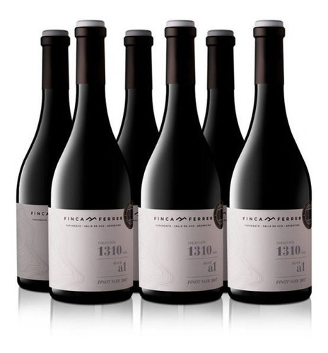 Vino Finca Ferrer Colección 1310 Pinot Noir X6 Bot Mataderos