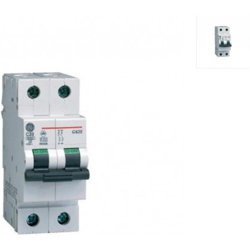 Breaker De Control Ind. 2x20amp General Electric