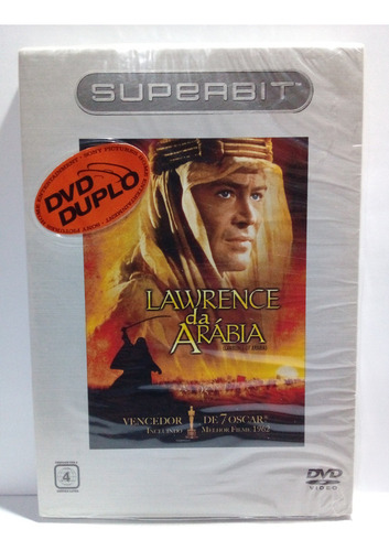 Dvd Superbit - Lawrence Da Arábia - 2 Dvds - Lacrado