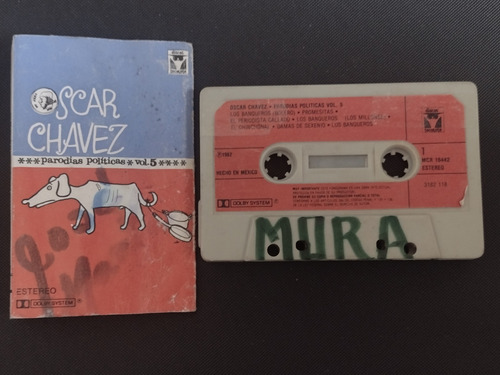 Oscar Chávez Parodias Políticas Vol. 5 Cassette 