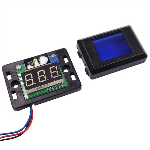 Voltímetro Digital Para Motocicleta, 12 V, Dc, 30 V, C
