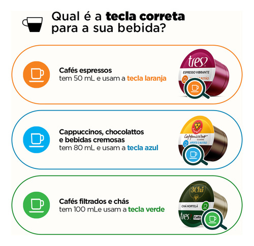 Cápsula De Chá Camomila Tres 3 Corações 10 Unid