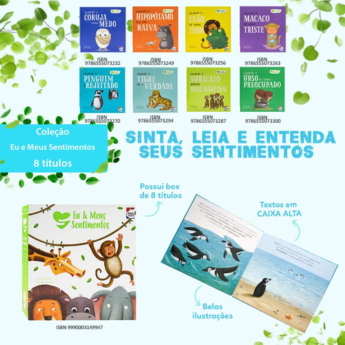 Eu E Meus Sentimentos: Quando O Tigre Diz A Verdade, De North Parade Publishing. Editorial Happy Books, Capa Dura, Edição 1 Em Português, 2024