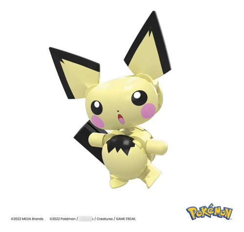 Set De Evolución Pokémon Pikachu 160 Piezas Mega