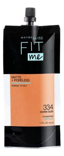 Maybelline Fit Me Base Líquida Matte + Poreless