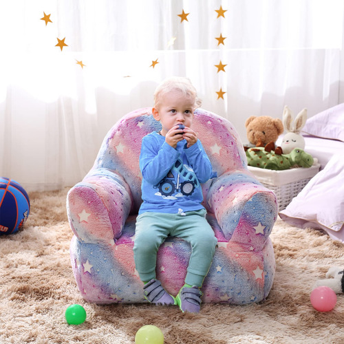 Fond + Found Silla Para Niños Pequeños Que Brilla En La