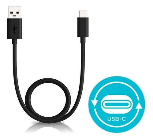 Cable Motorola Original Usb - Tipo C Negro
