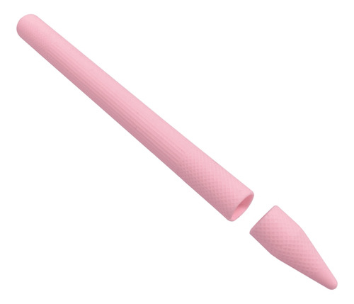 Funda De Gel De Sílice Con Lápiz Capacitivo Rosa Para Micros