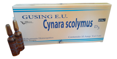 Cynara Scolymus ( Alcachofa) Inyectble Reductora