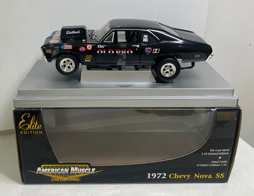 American Muscle Ertl Collectibles 1972 Chevy Nova Ss 1/18