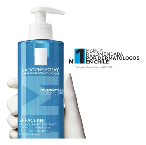Gel Effaclar gel purificante La Roche-Posay día/noche para todo tipo de piel de 400mL/400g 10+ años
