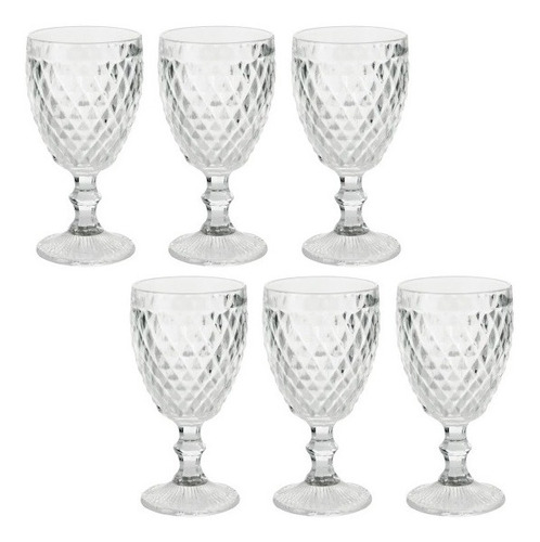 Imagem 2 de 3 de Jogo 6 Taças 320ml E Jarra Verre Clear 1,2 Litros - Mimo