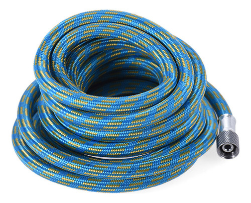 Hose De Nylon Premium 3m.10ft Con Conector 1/8