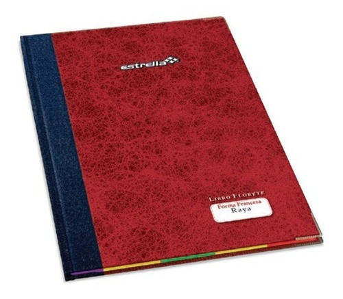 Libro Florete F Francesa 240 Hojas Rayadas 6 Piezas