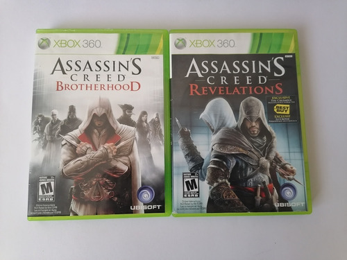 Combo De Assassins Creed Brotherhood + Revelations Xbox 360