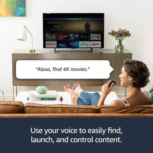 Amazon Fire Tv Stick 4k - Convierte Tu Tv En Un Smartv