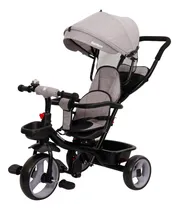Comprar Triciclo Infantil Rainbow Safir Plus Con Manija Direccional Color Gris