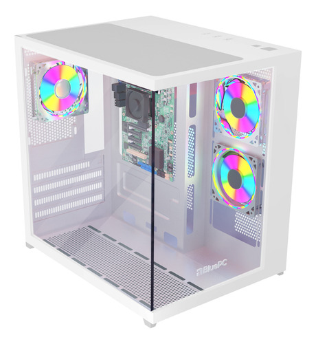 Pc Gamer Bluepc Amd Ryzen 5 8500g 16gb Ddr5 Ssd 480gb Gab Branco - Fonte 500w