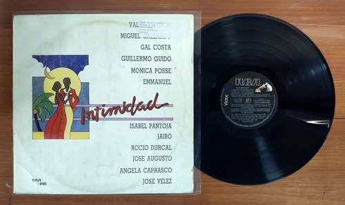 Intimidad 1987 Disco Lp Vinilo