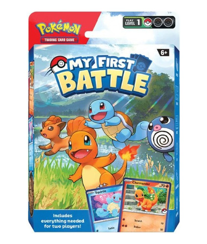 Pokémon Tcg My First Battle Deck Charmander Vs Squirtle