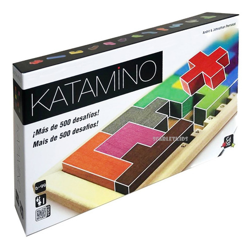 Katamino Gigamic Juego De Mesa Maldon Scarlet Kids