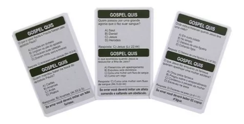 Jogo de Cartas Gospel Quiz – Deflivrariacrista