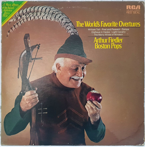 Lp Disco Arthur Fiedler - The World's Favorite Overtures